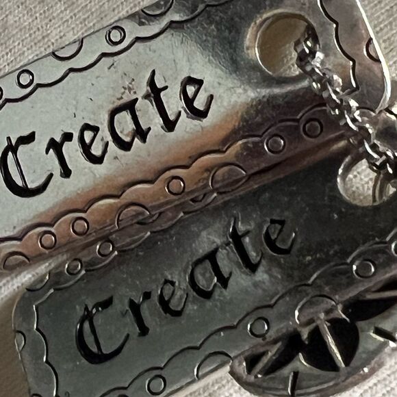 Brighton Silver Soul Tag Necklace #BJNK - Picture 6 of 9